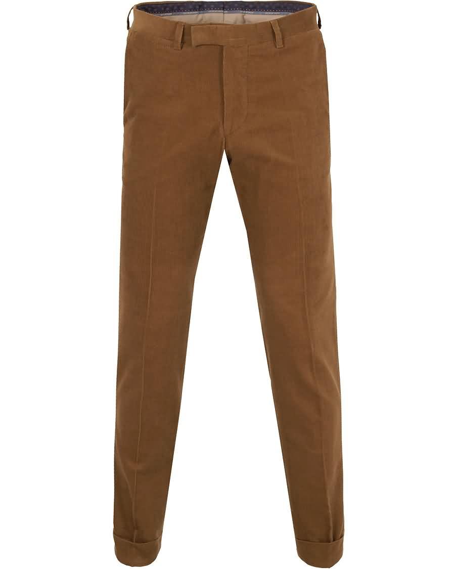 oscar jacobson dean corduroy trousers light brown Bare Kjøpe Det l3byy